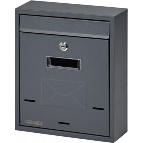 Cassetta Postale per Esterni Maurer Domus colore Antracite 22x7,5x32H cm