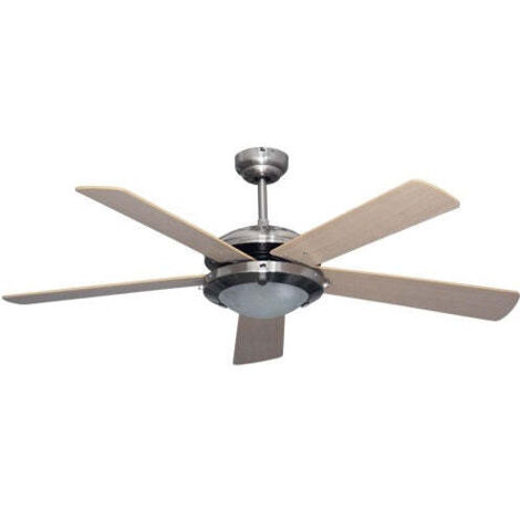 VENTILATORI A SOFFITTO NIKLAS WOODSKY CM.Ø 130 - 5 PALE (1/6)