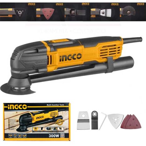 Utensile Multifunzione con aspirazione 300 Watt Ingco MF3008