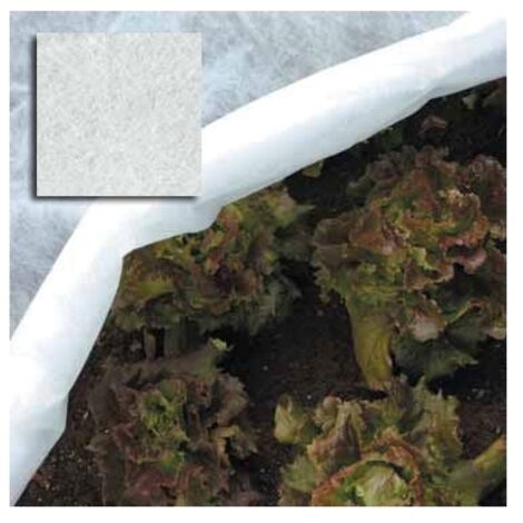 Rete per Ortaggi in Telo in Fibra Ppl 2x10 mt colore Bianco Papillon