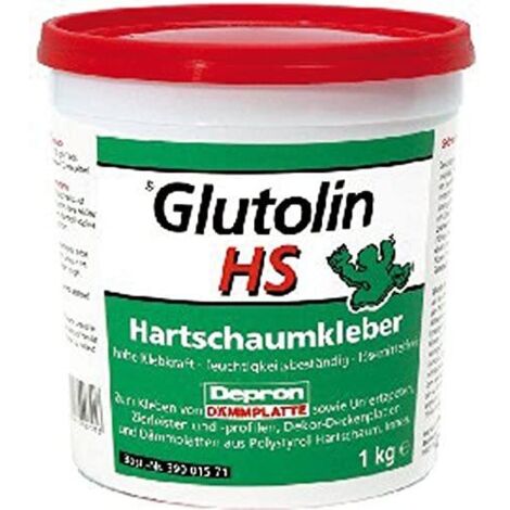 COLLA PER POLISTIROLO- DEPRON GLUTOLIN HS 1KG