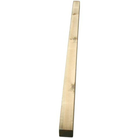 Palo montante cm 7x7x120h in legno impregnato - per staccionata o cancelletto