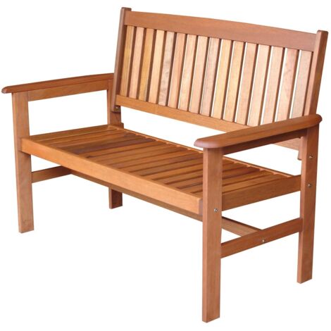 GDLC Panchina in Legno balau Impression Royal Dimensioni cm.: 121x63xH89