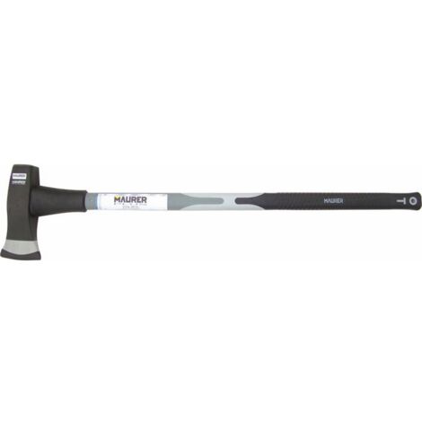 94277 -MAZZA ASCIA SPACCALEGNA 2,7 KG CON MANICO IN FIBRA MAURER (1/3)
