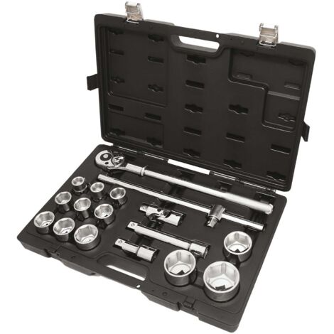 BETA 928E/C17 CASSETTA CRICCHETTO E CHIAVI A BUSSOLA 3/4" serie bussole 17 pezzi