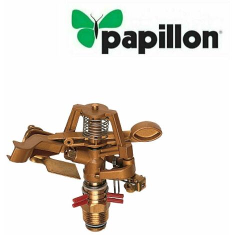 IRRIGATORE A SETTORI IN METALLO CON REGOLAZIONE GITTATA " PAPILLON (1/6)