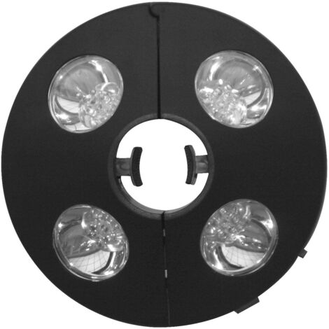 LAMPADA AL LED PER OMBRELLONE A BATTERIA - 24 LED SATELLITE