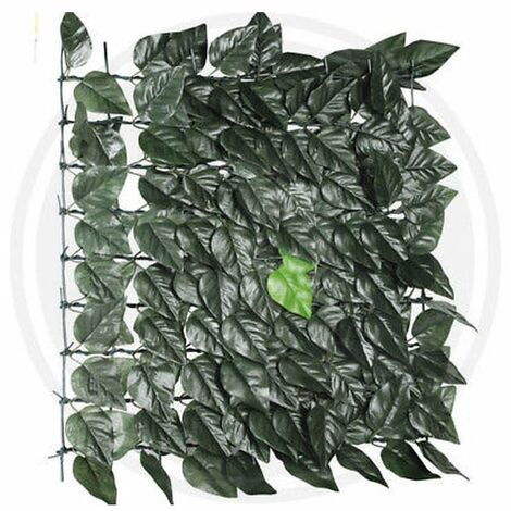 SIEPE SINTETICA FOGLIE ASCOT 1,5X3 MT. PAPILLON FOGLIE LAURO