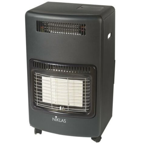 STUFA INFRAROSSI TERMOVENTILATA NIKLAS NOVATURBO 4200W - 42x38x73 CM