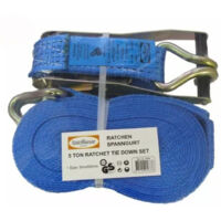 Cinghia Di Ancoraggio A Cricchetto Finat AU 502 Gancio Ad Uncino, 2000 Kg [218290 - Foto 10