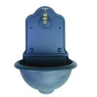 Fontana Da Esterno Papillon Stiria In Ghisa - 45x41x114 Cm, Colore Antracite, Per Giardino - Foto 7