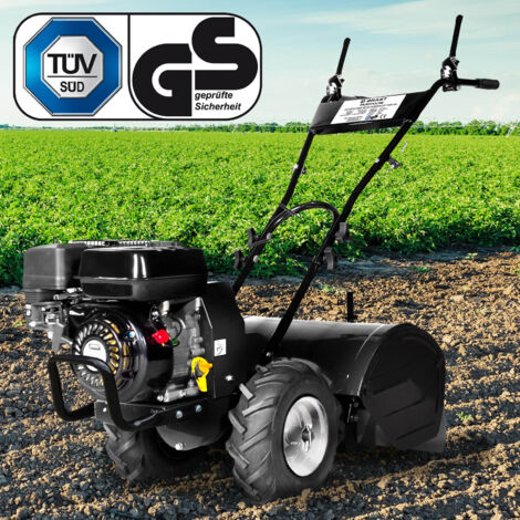 BRAST Benzin Motorhacke 5,15kW(7,0PS) 50cm Arbeitsbreite Ackerfräse 208ccm Briggs & Stratton Motor