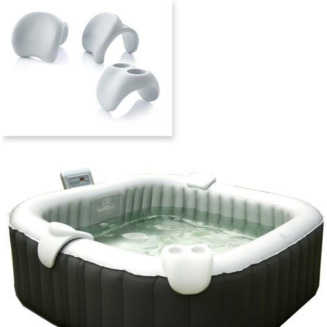 Comfort Set: 2xNackenkissen + Gertränkehalter für alle BRAST MSpa Whirlpools