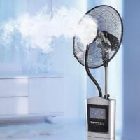 BRAST Ventilator Standventilator mit Sprühnebel Anti-Mücken-Funktion Luftbefeuchter Windmaschine