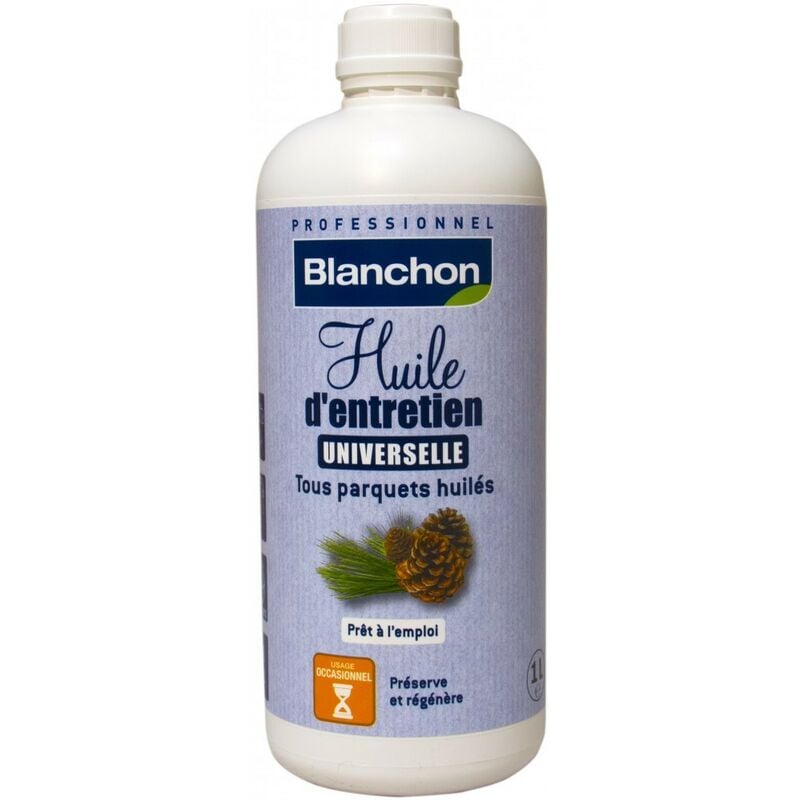 Huile d'entretien Universelle BLANCHON  Finition: Satiné - Conditionnement: Bidon de 1 Litre