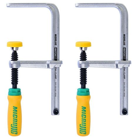 MATCHFIT Dovetail Clamps / Serre-joints (2 pièces) - MICROJIG (1/5)