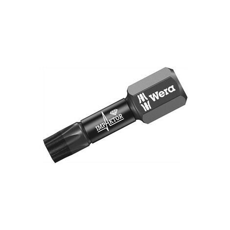 Embout WERA Impaktor Torx 25 mm Choix: TX 20