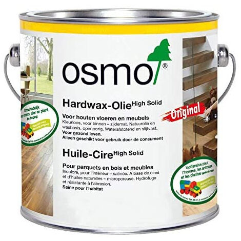 Huile-Cire Original - OSMO  Conditionnement: 2,5 Litres - Finition: Semi-Mate