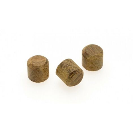 Bouchons en bois Cumaru Ø10mm – Boîte de 100 pièces – Finition soignée pour vis inox – Installation facile avec colle PU
