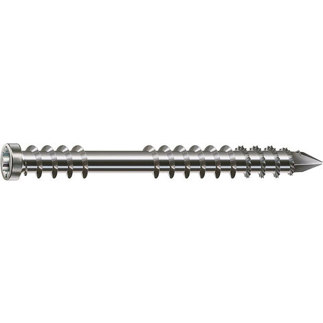 Vis Inox bois exotique A2 - SPAX Couleurs vis: Argent - Ø / Longueur: 5 x 60 mm (400 vis)