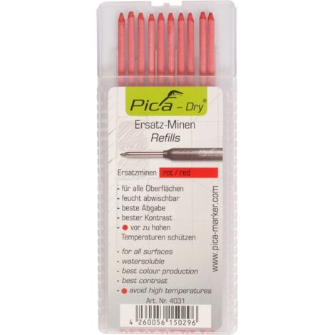 Jeu de mines Pica-Dry 10xrouge essuyable avec un chiffon humide 10 Mines