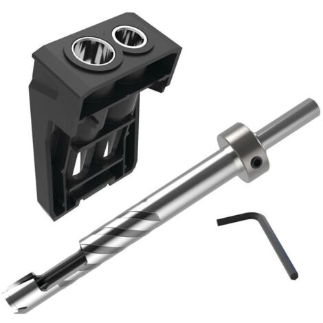 Kit de guide de perçage pour caches trous personnalisés - KREG KPHA740 (1/3)