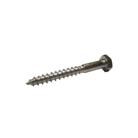 Tirefonds Zingués SWG  Ø / Longueur: Ø 8 / 140mm - Conditionnement: Sachet de 24