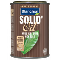 Blanchon – Huile pour parquet 0,25 L – Teinte Old Castle – Application rapide et homogène – Protection contre poussière et humidité
