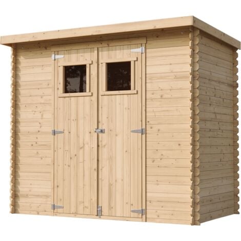 Wooden Garden Shed- 8 x 5ft /2.63 m2 - Sheds and Outdoor Storage  - Wooden garden storage shed, 19 mm planks - TIMBELA M310