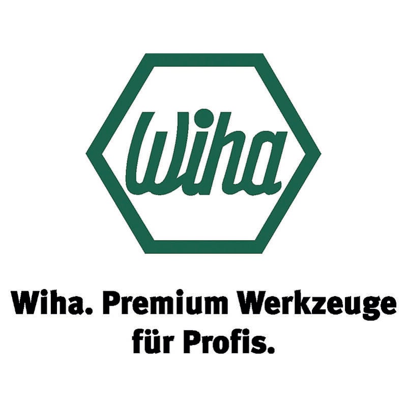 Wiha Stiftschlüssel Set im Classic Halter Sechskant-Kugelkopf 9-tlg.  schwarzoxidiert (03879)
