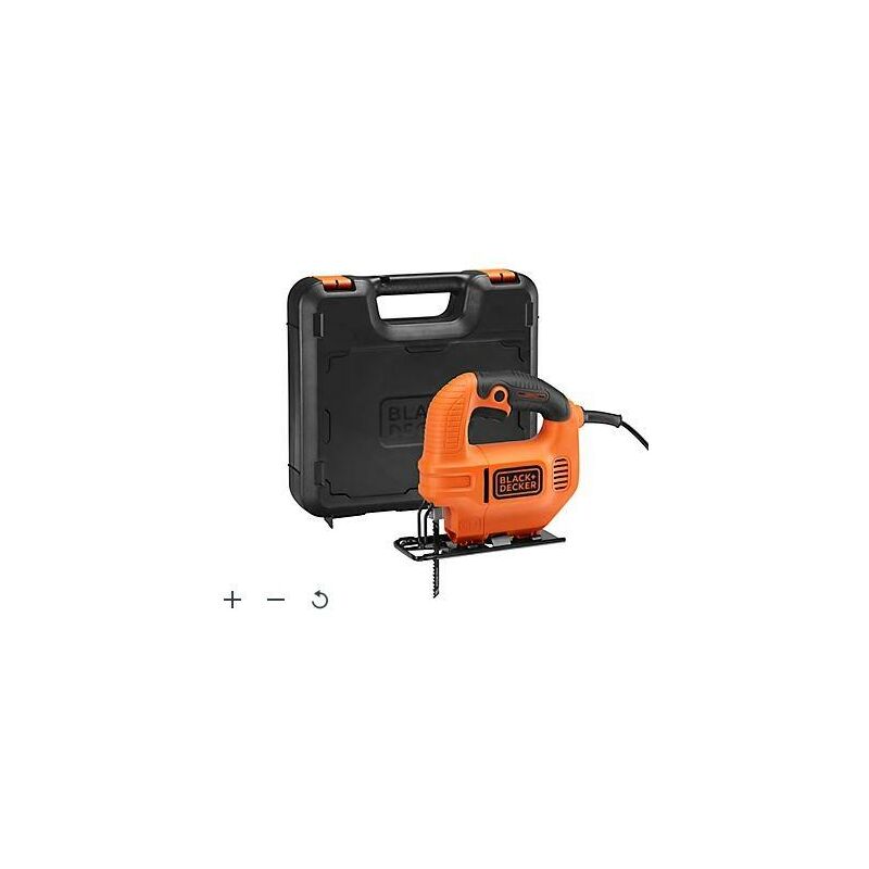 Scie sauteuse Black+Decker BES410K 410W