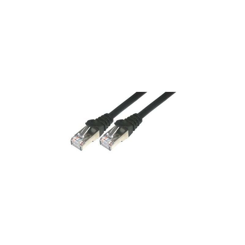 Cordon De Brassage RJ45 CAT 6 F UTP 1m Noir