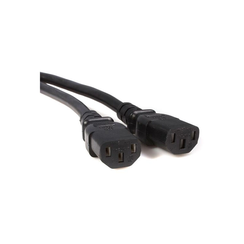 Nedis Câble d'alimentation pour PC, moniteur et onduleur blanc - 2
