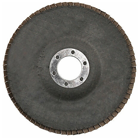 HYCHIKA Disque Abrasif 125mm - Lot De 10 Disques à Lamelles Grain 120 Pour Métal Et Acier