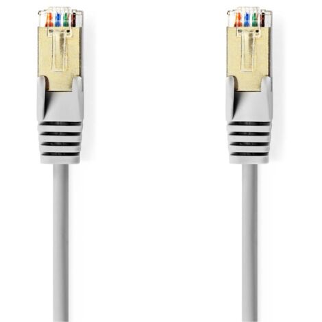 Nom : Câble réseau CAT5e SF/UTP RJ45 Male RJ45 Male 0.50 m Rond PVC ...