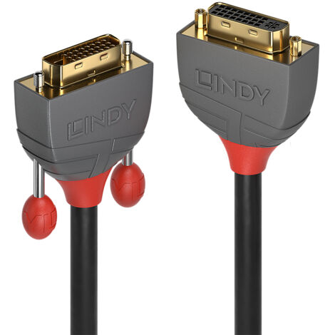Logilink DVI-D Kabel 2 M, Dual Link, Mit Ferritkern – Robust & Geschirmt Für Klare Bildübertragung