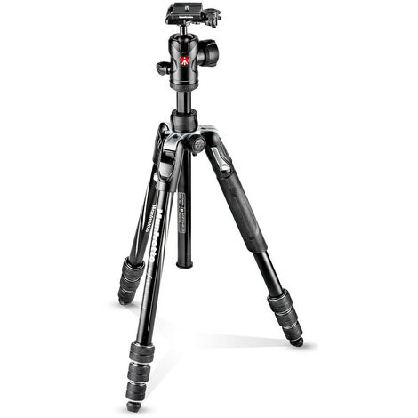 Trépied Manfrotto 122B - Tige Extensible, Hauteur 48-80 Cm, Aluminium Léger - Pour Appareils Photo, Caméras - 11