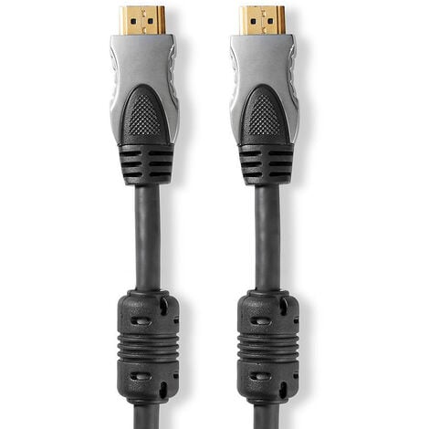 Nedis Câble Hdmi 3m Haute Vitesse Plat Avec Ethernet Connecteur