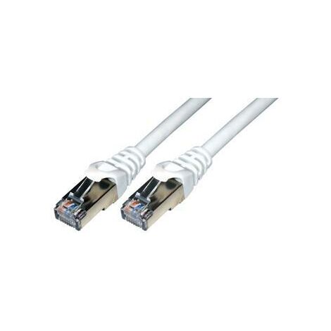 Cordon RJ45 Cat.6 F/UTP - 2M - Blanc