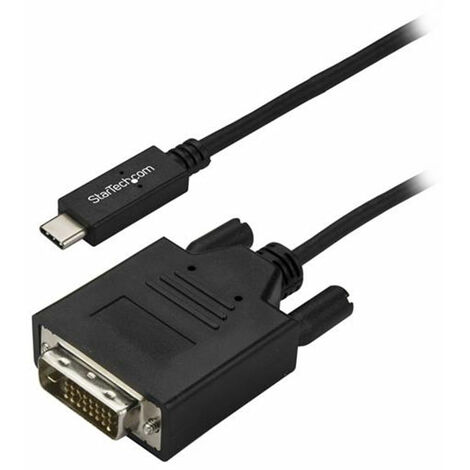 Câble USB-C Vers DVI 1 M - Pour MacBook Pro, Surface, Dell XPS - Vidéo Jusqu'à 1920x1200