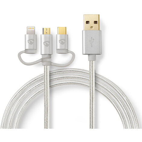 Câble de charge et de synchronisation USB-A vers Lightning 50 cm