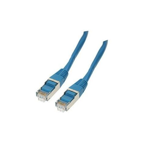 Cordon De Brassage RJ45 CAT 6 F UTP 1m Bleu