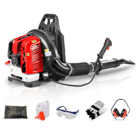 BU-KO 63CC Petrol Backpack Leaf Blower