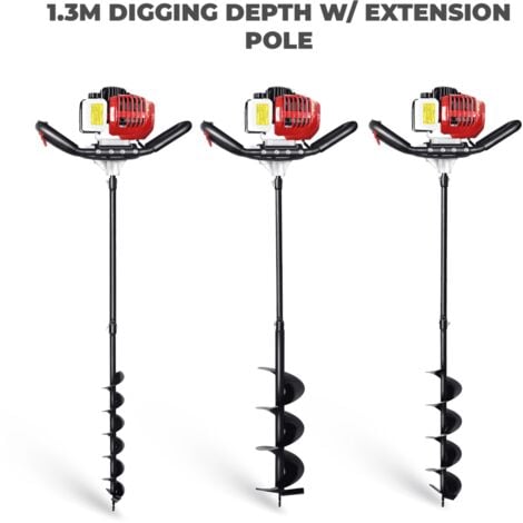 BU-KO 52CC 2-Stroke Petrol Earth Auger