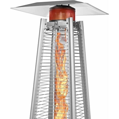 BU-KO Patio Gas Heater Black