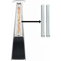 Glass Tube Replacement for Pyramid Gas Patio Heater pack of 2
