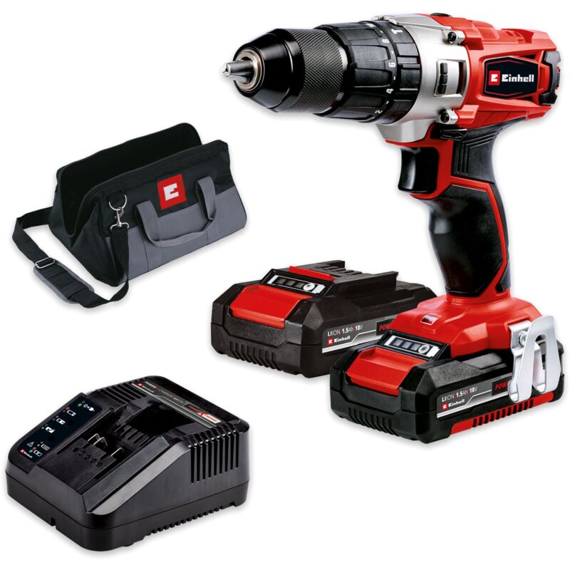 Einhell 12V Combi Driver Twin Pack & 2x 2Ah Batteries