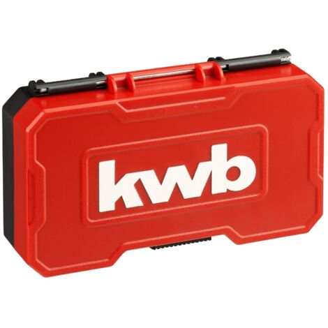 Einhell KWB Universal Drill Bit Set 39pc with Case for 1/4 Inch Hexagon Socket