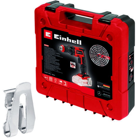 Einhell Cordless Drywall Screwdriver 18V PXC Carry Case TE-DY 18 Li BODY ONLY