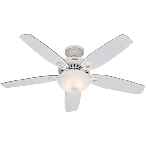 Hunter Sea Air Ventilatore Da Soffitto 132 Cm, Bianco, Per Interni/Esterni, Con Catena, Reversibile, Adatto A Portici E Verande